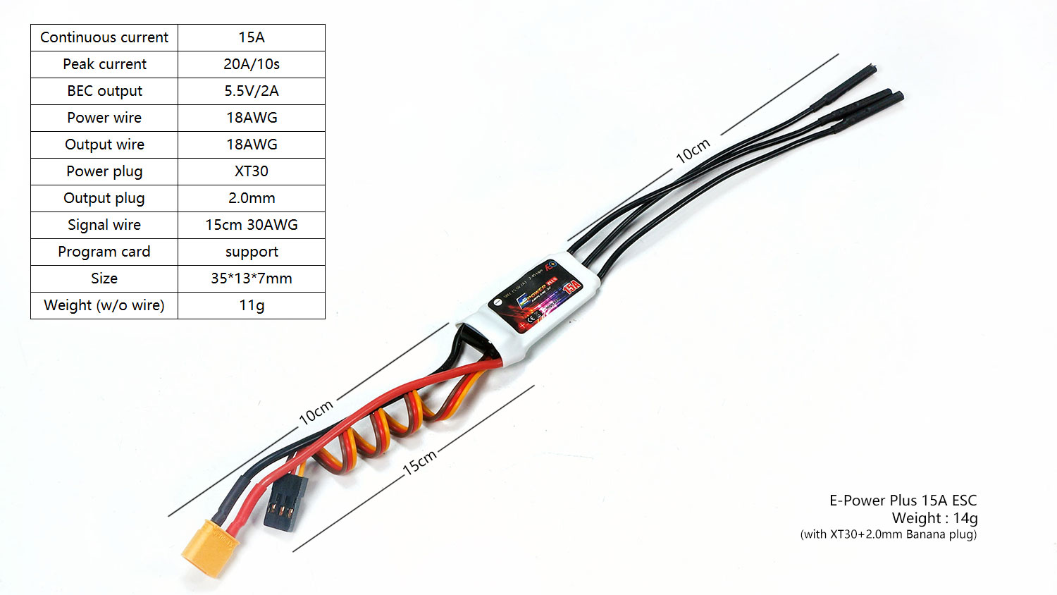 Rc Hobby Plus - Серия ESC DW Hobby E-Power Plus
