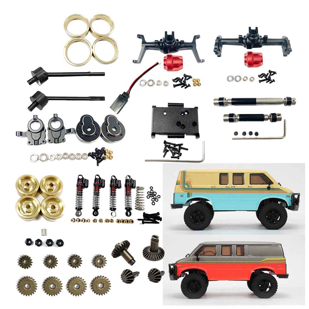 Rc Hobby Plus - Адаптер ступицы колеса, амортизатор CVD центральный