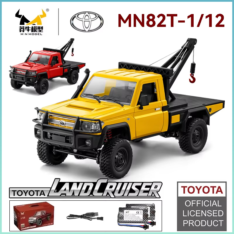 Rc Hobby Grade Truck - 1:12 MN82T Rc Car Skymaker Ретро