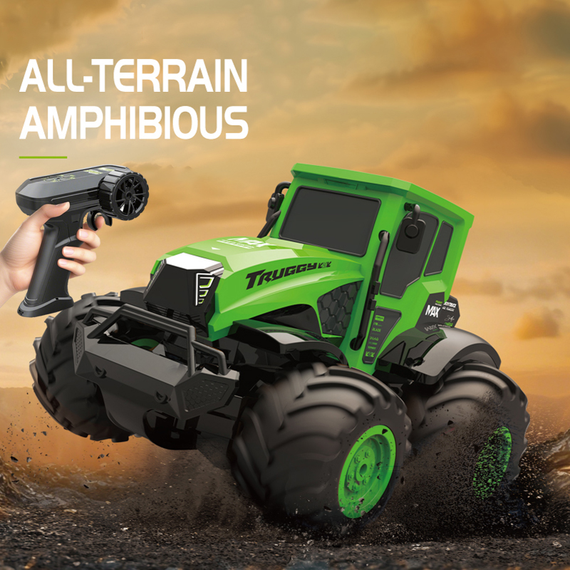 Rc Hobby Grade Truck - Радиоуправляемая амфибия-грузовик 1:14, полноприводная, внедорожная, для