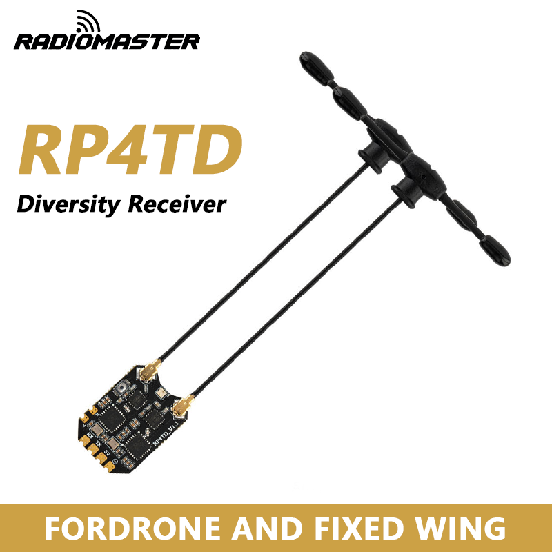 Rc Hobby Fly Store - Приемник RadioMaster RP4TD ExpressLRS 2.4ГГц Diversity