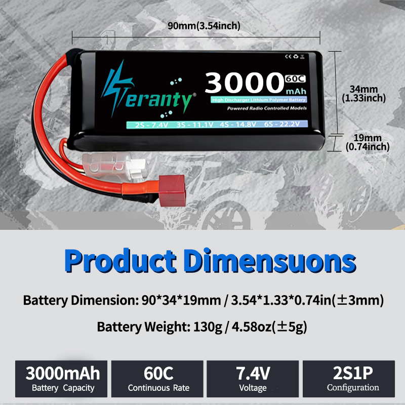 Аккумулятор LiPo TERANTY 2S 30 – обзор и цена Rc Hobby Airplanes