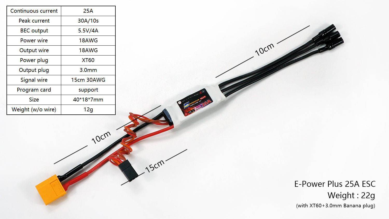 Серия ESC DW Hobby E-Power Plu – обзор и цена Rc Hobby Plus