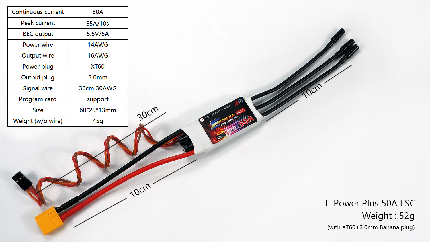 Серия ESC DW Hobby E-Power Plu – обзор и цена Rc Hobby Plus