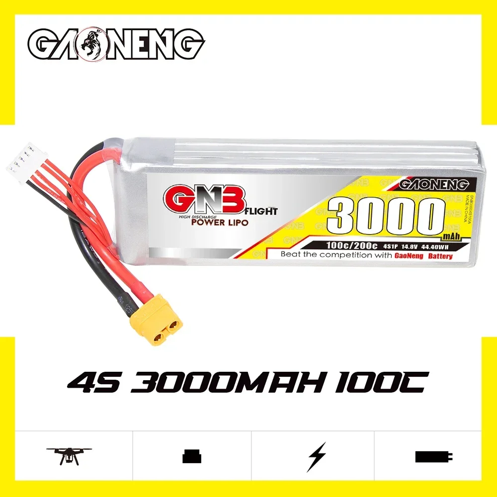 GAONENG GNB 3000 мАч 4S 100C 2 – обзор и цена Rc Hobby Models