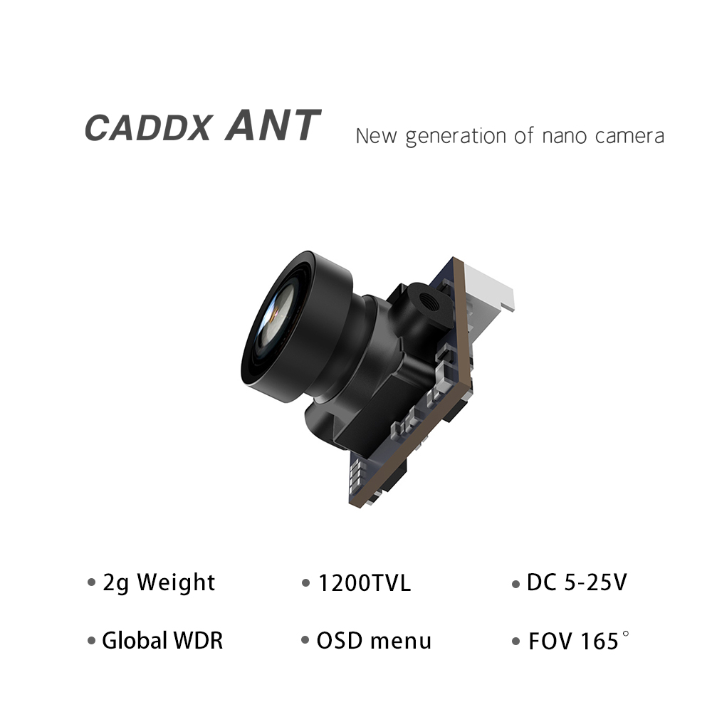 CADDX Ant FPV камера/аналогова – обзор и цена Rc Hobby Fly Store